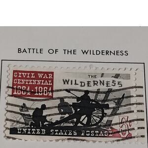 1964 Scott #1181 – 5¢ Battle of the Wilderness / Civil War Centennial – Canceled